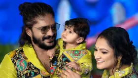ವಸಿಷ್ಠ ಸಿಂಹ, ಹರಿಪ್ರಿಯಾ ಮುದ್ದಾದ ಮಗನ ಅದ್ಧೂರಿ ನಾಮಕರಣ.. ಪುಟಾಣಿ ಹೆಸರೇನು?