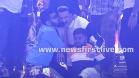 ಕಿಚ್ಚ ಸುದೀಪ್​​ಗೆ ಪ್ರೀತಿಯಿಂದ ಮುತ್ತುಕೊಟ್ಟ ಅಭಿಮಾನಿ VIDEO