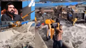 राम चरण की फिल्म की चल रही थी शूटिंग, अचानक हुआ कुछ ऐसा पानी में बह गया पूरा सेट, जैसे-तैसे लोगों ने बचाई जान