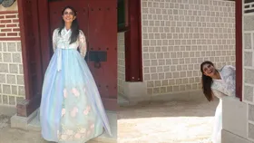 कोरिया में हानबोक पहन पलक तिवारी ने बिखेरा जलवा, दिखीं प्रिंसेस जैसी खूबसूरत