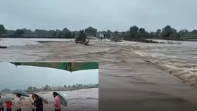 MP: श्योपुर में समय से पहले मानसून की दस्तक, भारी बारिश से खिरखिरी नदी में उफान, टूटा कई गांवों से संपर्क
