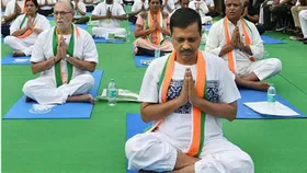 'आप' के राष्ट्रीय संयोजक अरविंद केजरीवाल ने योग दिवस की दी शुभकामनाएं, कहा- योग को बनाएं हर रोज की आदत