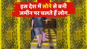 बाप रे! इस देश में सोने से बनी जमीन पर चलते हैं लोग, तेजी वायरल हो रहा वीडियो