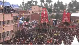 Jagannath Rath Yatra LIVE: शुरू हुई जगन्ननाथ यात्रा, उमड़ा भक्तों का सैलाब
