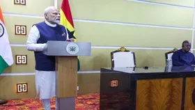 PM Modi In Ghana: घाना की संसद में पीएम मोदी, कहा- दुनिया के लिए आतंकवाद बड़ा मुद्दा और समस्या है