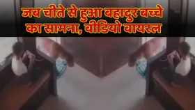 चीता भी हो गया होगा इस बच्चे की बहादुरी का कायल, तेजी से वायरल हो रहा वीडियो