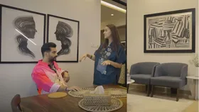 आलीशान घर में रहते हैं नेहा धूपिया-अंगद बेदी, डाइनिंग टेबल के पास लगी ये चीजे है सबसे खास