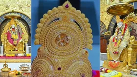 Sai Baba: साईं बाबा को इस भक्त ने चढ़ाया 59 लाख का स्वर्ण मुकुट, सोने के फूल और दो किलो चांदी का हार भी किया दान