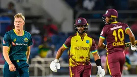 AUS vs WI Scorecard: ऑस्ट्रेलिया और वेस्टइंडीज के बीच हाई स्कोरिंग मैच, 36.1 ओवर में बने 429 रन, ये टीम रही विजेता