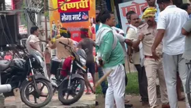Bihar: जमीनी विवाद में थाने पर बोला धावा,  SHO का फोड़ा सिर, बाल-बाल बचे मजिस्ट्रेट