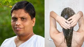 नहाते टाइम इस अंग पर डाले सबसे पहले पानी, आचार्य बालकृष्ण ने बताया तरीका