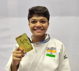 छत्तीसगढ़ की बेटी ने ताइवान में रचा इतिहास, एशियन कैडेट जूडो चैंपियनशिप में जीता गोल्ड