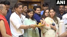 Fact Check:  SRK का राम मंदिर में पूजा करने का वीडियो वायरल, जानें क्या है वीडियो की सच्चाई ?
