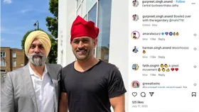 Fact Check: किसान आन्दोल से दूर तक नहीं है एमएस धोनी की गुरुद्वारे वाली तस्वीर का नाता, पड़ताल में हुआ खुलासा