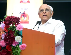 सीएम भूपेंद्र पटेल ने धरोई बांध क्षेत्र का किया निरीक्षण, बोले- 1100 करोड़ रुपए की लागत से तीन चरणों में होगा विकास