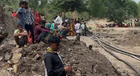 हजारीबाग: अवैध खदान से 13 दिन बाद निकाले गए तीन मजदूरों के शव, गांव में मची चीख-पुकार