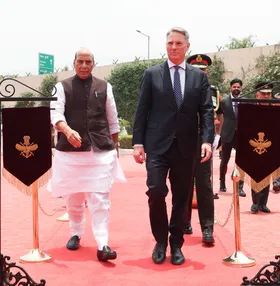 पीएम मोदी और रक्षा मंत्री से मिले ऑस्ट्रेलियाई उप-प्रधानमंत्री मार्ल्स, रणनीतिक साझेदारी तथा रक्षा सहयोग पर चर्चा
