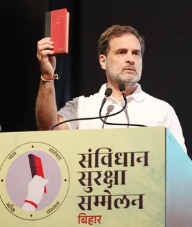 बिहार बन गया है 'क्राइम कैपिटल ऑफ इंडिया': राहुल गांधी