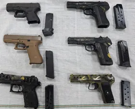 पंजाब में हथियार तस्करी नेटवर्क पर बड़ी कार्रवाई, 3 लोग गिरफ्तार, 6 विदेशी हथियार बरामद