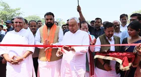 सीएम नीतीश ने पटना वासियों को दी डबल डेक फ्लाईओवर की सौगात, राजकीय उर्दू पुस्तकालय के नए भवन का भी किया उद्घाटन