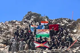 कारगिल के शूरवीरों की याद में तोलोलिंग की चोटी तक सैन्य अभियान