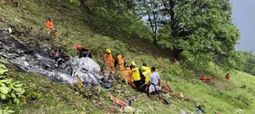 एसडीआरएफ ने उत्तराखंड हेलीकॉप्टर दुर्घटना स्थल से सभी सात शव किए बरामद
