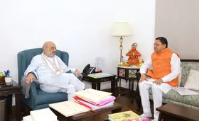 सीएम धामी की केंद्रीय गृह मंत्री अमित शाह से मुलाकात, राज्य के विकास से जुड़े महत्वपूर्ण विषयों पर चर्चा