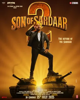 'सन ऑफ सरदार 2' की रिलीज डेट आई सामने, अजय देवगन ने शेयर किया पोस्टर