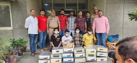 नोएडा : गांजा तस्करी करने वाले चार गिरफ्तार, ट्रेन का लेते थे सहारा