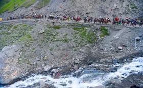 अमरनाथ यात्रा: चौथा जत्था भगवती नगर से रवाना, श्रद्धालुओं में उत्साह