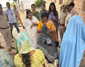 राष्ट्रीय महिला आयोग की अध्यक्ष ने जोधपुर में सेंट्रल जेल का किया निरीक्षण, महिला बंदियों का जाना हाल