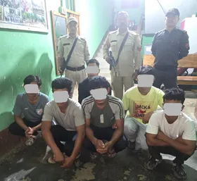 मणिपुर : वरिष्ठ पुलिस अधिकारी पर हमले के मामले में अरम्बाई टेंगोल के 6 सदस्य गिरफ्तार