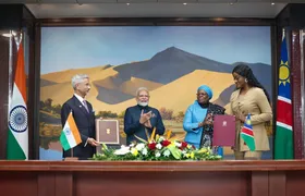 भारत और नामीबिया ने स्वास्थ्य और उद्यमिता के क्षेत्र में दो एमओयू पर हस्ताक्षर किए