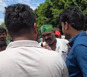 बिहार बंद के दौरान राजद नेता ने दिखाई गुंडागर्दी, एंबुलेंस चालक को दी धमकी