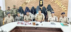 झारखंड: रेलवे साइडिंग फायरिंग मामले में कुख्यात राहुल सिंह गिरोह के छह शूटर हथियारों सहित गिरफ्तार