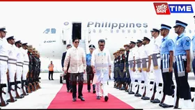 Philippine President Arrives in Delhi, Greeted by MoS Pabitra Margherita