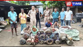 Guwahati Police Recover 25 Stolen Water Pumps from Dumpyard; One Held, Gang Absconding