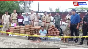 Assam: Massive Rs 2.5 Crore Ganja Consignment Seized In Silchar, One Held