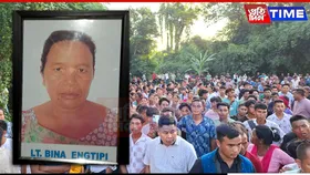Umrongso Erupts in Protest Over Brutal Rape-Murder of Bina Engtipi; Five L&T Workers Held