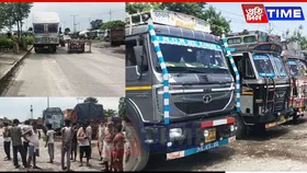 Over 50 Assam Trucks Held at Assam-West Bengal Border, Drivers Allege Bribes & Abuse