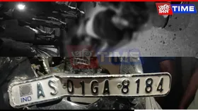 BREAKING: Tragic Road Accident in Guwahati's Dakhingaon, Biker Dies on Spot