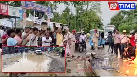 Cachar Residents Warn of Highway Blockade Over Neglected Silchar–Kalain Road