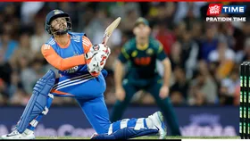 India Beat Australia by Five Wickets to Level T20I Series 1-1