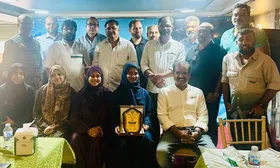 നോയ നവാസിന് മുസ്‌രിസ് ജിദ്ദ എക്സലന്‍സ് അവാര്‍ഡ് നല്‍കി ആദരിച്ചു