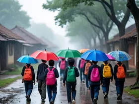കനത്ത മഴ: കുട്ടനാട് താലൂക്കിലെ വിദ്യാഭ്യാസ സ്ഥാപനങ്ങള്‍ക്കും കോട്ടയം ജില്ലയിലെ ദുരിതാശ്വാസ ക്യാമ്പ് പ്രവര്‍ത്തിക്കുന്ന സ്‌കൂളുകള്‍ക്കും തിങ്കളാഴ്ച അവധി