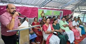 പാലക്കാട് താലൂക്ക് നായർ വനിതാ പ്രവർത്തകയോഗം താലൂക്ക് യൂണിയൻ പ്രസിഡന്റ് അഡ്വക്കേറ്റ് കെ.കെ മേനോൻ ഉദ്ഘാടനം നിർവഹിച്ചു