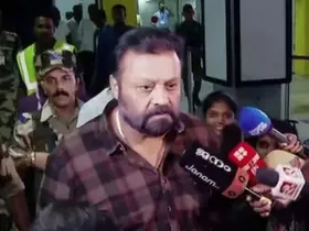 തൃശൂർ വോട്ട് കൊള്ള. വിവാദങ്ങൾക്കിടെ സുരേഷ് ഗോപി തൃശൂരിൽ. മാധ്യമങ്ങളോട് പ്രതികരിച്ചില്ല. പരിക്കേറ്റ ബിജെപി പ്രവർത്തകരെ സന്ദർശിച്ച സുരേഷ് ഗോപി