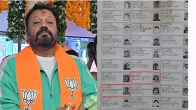 സുരേഷ് ​ഗോപിയുടെ സഹോദരനും ഭാര്യയ്ക്കും ഇരട്ട വോട്ടു മാത്രമല്ല. രണ്ട് തിരിച്ചറിയൽ കാർഡും. ക്രിമിനൽ കുറ്റമെന്ന് അനിൽ അക്കര