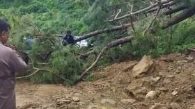 മുംബൈയിൽ കനത്ത മഴ. അർദ്ധരാത്രിയിലുണ്ടായ മണ്ണിടിച്ചിലിൽ രണ്ട് പേർ മരിക്കുകയും നാല് പേർക്ക് പരിക്കേൽക്കുകയും ചെയ്തു