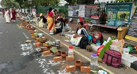 ഭക്തിസാന്ദ്രമായി തലസ്ഥാന നഗരി; ആറ്റുകാൽ പൊങ്കാലയ്ക്ക് വൻ ഭക്തജനത്തിരക്ക്